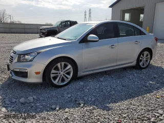 2015 Chevrolet Cruze LTZ with VIN 1G1PG5SB4F7277409, listed as a Copart auction lot 53930975 with 178,608 mi miles and Clean Title. Bid and sale history available at carsss.com. Image 1.