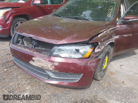 2012 Volkswagen Passat SE с VIN 1VWBP7A39CC082767, выставлен на аукционе IAAI как лот 42096139 с пробегом 119 736 миль миль и . История ставок и продаж доступна на DreamBid. Изображение 6.