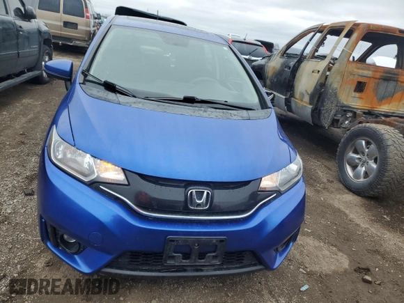 2015 Honda Fit EX-L with VIN 3HGGK5H87FM734626, listed as a Copart auction lot 50904245 with 99,767 mi miles and Salvage Title. Bid and sale history available at carsss.com. Image 5.