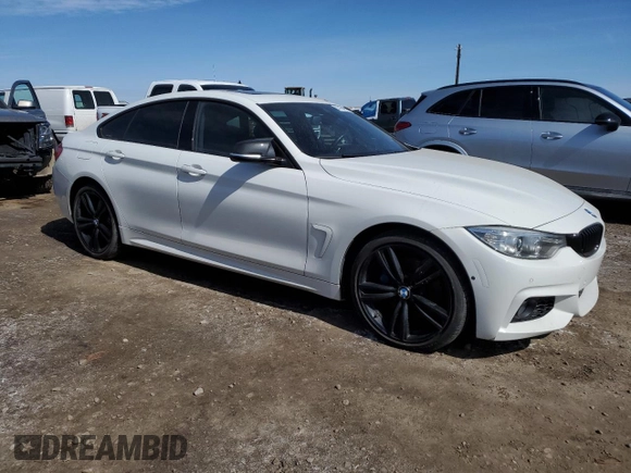 2016 BMW 4 Series 435i xDrive z VIN WBA4B3C59GG344557, wystawiony jako Copart lot #53164045 z przebiegiem 99 094 mil mil oraz Szkoda całkowita • Salvage title. Historia ofert i sprzedaży dostępna na DreamBid. Obrazek 4.