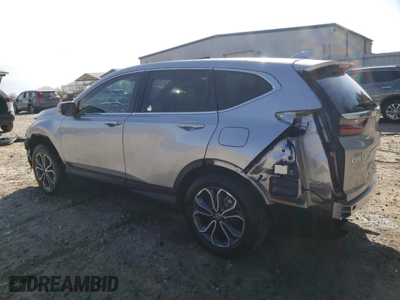 2020 Honda CR-V EX-L with VIN 7FART6H8XLE017703, listed as a Copart auction lot 47798925 with 52,566 mi miles and Salvage title. Bid and sale history available at DreamBid. Image 2.