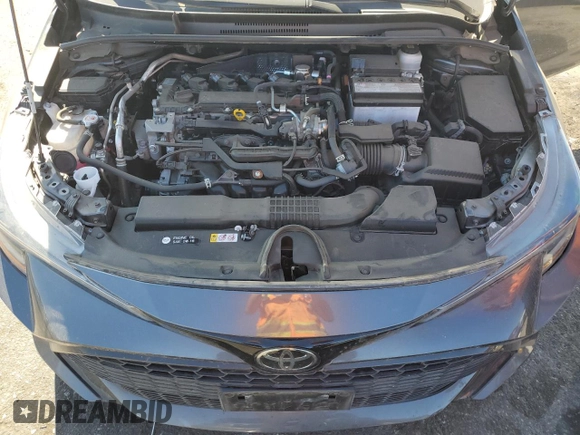 2022 Toyota Corolla Hatchback SE with VIN JTND4MBEXN3181602, listed as a Copart auction lot 74293524 with 41,025 mi miles and Salvage Title. Bid and sale history available at carsss.com. Image 11.