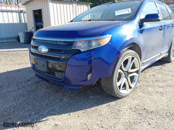 2013 Ford Edge Sport with VIN 2FMDK4AK0DBA54465, listed as a IAAI auction lot 41723741 with 158,044 mi miles. Bid and sale history available at carsss.com. Image 6.
