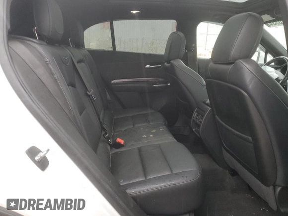 2022 Cadillac XT4 AWD Luxury with VIN 1GYFZBR43NF169994, listed as a Copart auction lot 80216334 with 49,224 mi miles and Non Repairable. Bid and sale history available at carsss.com. Image 12.