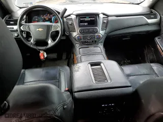 2016 Chevrolet Tahoe LTZ with VIN 1GNSKCKC1GR169159, listed as a Copart auction lot 49651945 with 156,166 mi miles and Salvage Title. Bid and sale history available at carsss.com. Image 8.