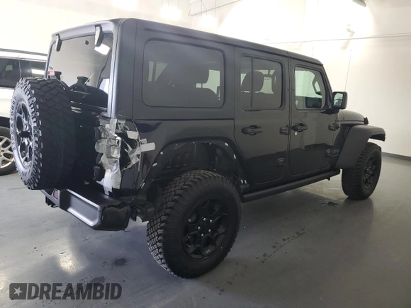 2023 Jeep Wrangler с VIN 1C4JJXN60PW661333, выставлен на аукционе Copart как лот 55106135 с пробегом 50 773 миль миль и Чистый • Clean title. История ставок и продаж доступна на DreamBid. Изображение 3.