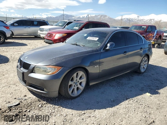 2006 BMW 3 Series 330i z VIN WBAVB33556KS36808, wystawiony jako Copart lot #50209425 z przebiegiem 156 235 mil mil oraz Czysty tytuł • Clean title. Historia ofert i sprzedaży dostępna na DreamBid. Obrazek 1.