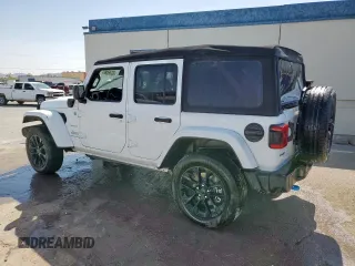 2024 Jeep Wrangler Sahara with VIN 1C4RJXP64RW274769, listed as a Copart auction lot 55928655 with Not provided miles and Clean title. Bid and sale history available at DreamBid. Image 2.