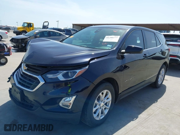 2020 Chevrolet Equinox LT with VIN 3GNAXKEV0LS583500, listed as a IAAI auction lot 41780273 with 98,024 mi miles. Bid and sale history available at carsss.com. Image 20.