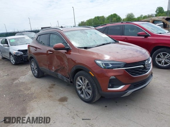 2020 Buick Encore GX Essence with VIN KL4MMFSL0LB134977, listed as a IAAI auction lot 42289541 with 55,021 mi miles and . Bid and sale history available at DreamBid. Image 1.