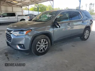 2019 Chevrolet Traverse LT z VIN 1GNERHKW0KJ192424, wystawiony jako Copart lot #51440825 z przebiegiem 64 944 mil mil oraz Szkoda całkowita • Salvage title. Historia ofert i sprzedaży dostępna na DreamBid. Obrazek 1.