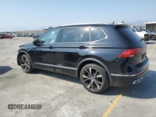 2024 Volkswagen Tiguan SEL R-Line with VIN 3VV4B7AX2RM121866, listed as a Copart auction lot 60169455 with Not provided miles and Salvage title. Bid and sale history available at DreamBid. Image 2.
