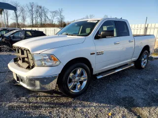 2016 Ram 1500 SLT with VIN 1C6RR6GT7GS387488, listed as a Copart auction lot 46079825 with 162,610 mi miles and Salvage title. Bid and sale history available at DreamBid. Image 1.
