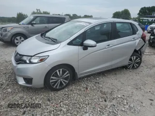 2015 Honda Fit EX-L z VIN 3HGGK5H83FM778607, wystawiony jako Copart lot #61733845 z przebiegiem 26 338 mil mil oraz Czysty tytuł • Clean title. Historia ofert i sprzedaży dostępna na DreamBid. Obrazek 1.