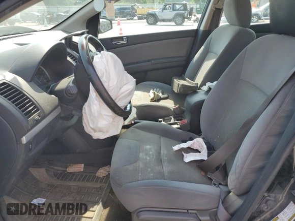 2012 Nissan Sentra SR with VIN 3N1AB6AP8CL622501, listed as a Copart auction lot 59402925 with Not provided miles and Salvage title. Bid and sale history available at DreamBid. Image 7.