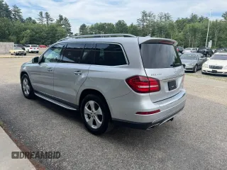 2017 Mercedes-Benz GLS 450 with VIN 4JGDF6EE6HA746672, listed as a Copart auction lot 63854425 with 136,953 mi miles and Clean title. Bid and sale history available at DreamBid. Image 3.