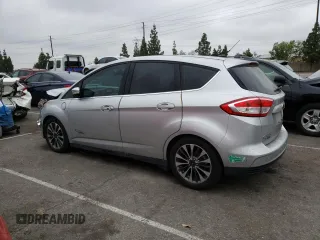 2017 Ford C-Max Energi Titanium with VIN 1FADP5FU3HL102770, listed as a Copart auction lot 56334723 with 77,388 mi miles. Bid and sale history available at carsss.com. Image 2.