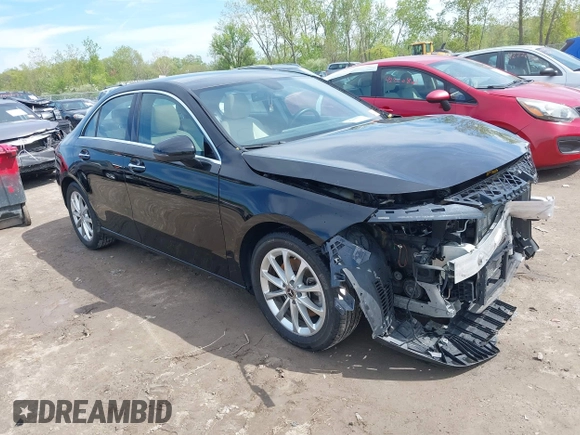 2021 Mercedes-Benz A 220 with VIN W1K3G4FB3MJ274131, listed as a IAAI auction lot 42203870 with 61,964 mi miles and . Bid and sale history available at DreamBid. Image 1.