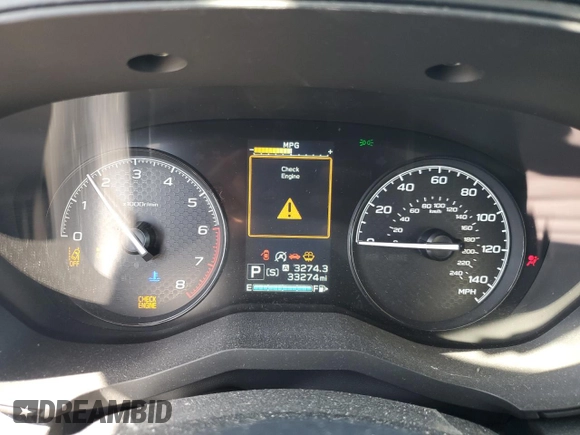 2023 Subaru Forester with VIN JF2SKACC7PH410399, listed as a Copart auction lot 55655835 with 33,274 mi miles and Salvage title. Bid and sale history available at DreamBid. Image 9.
