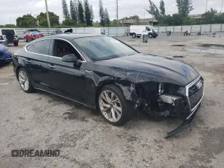 2021 Audi A5 Sportback Premium with VIN WAUABCF59MA038889, listed as a Copart auction lot 76304733 with 24,872 mi miles. Bid and sale history available at carsss.com. Image 4.