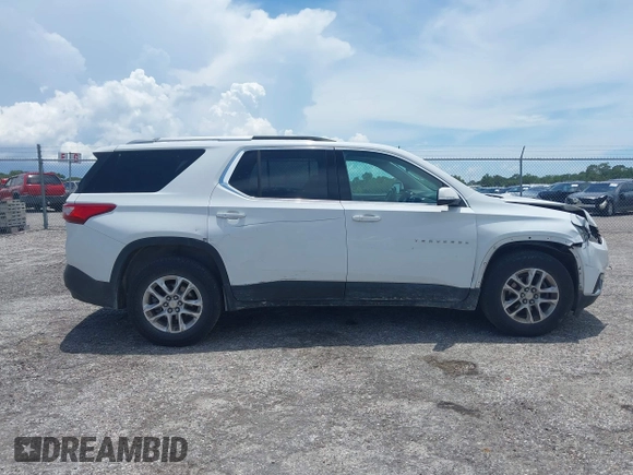 2018 Chevrolet Traverse LT Cloth with VIN 1GNERGKW0JJ185871, listed as a IAAI auction lot 42559907 with 110,722 mi miles and . Bid and sale history available at DreamBid. Image 13.