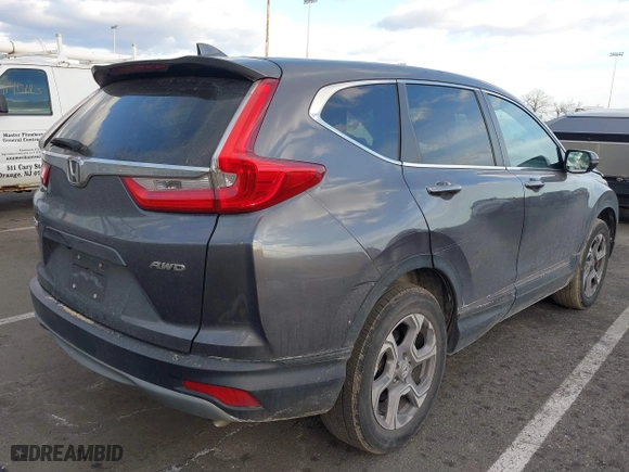 2019 Honda CR-V EX-L with VIN 7FARW2H82KE054744, listed as a IAAI auction lot 41443194 with 24,403 mi miles. Bid and sale history available at carsss.com. Image 4.