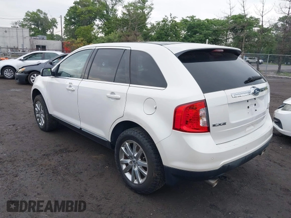 2013 Ford Edge Limited z VIN 2FMDK3KC9DBA58239, wystawiony jako IAAI lot #42376131 z przebiegiem 133 680 mil mil oraz . Historia ofert i sprzedaży dostępna na DreamBid. Obrazek 3.