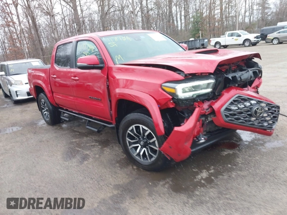 2023 Toyota Tacoma SR5 z VIN 3TYAZ5CN0PT037107, wystawiony jako IAAI lot #41717348 z przebiegiem 31 093 mil mil oraz . Historia ofert i sprzedaży dostępna na DreamBid. Obrazek 1.