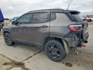 2023 Jeep Compass Trailhawk z VIN 3C4NJDDN8PT514773, wystawiony jako Copart lot #51137555 z przebiegiem 37 239 mil mil oraz Szkoda całkowita • Salvage title. Historia ofert i sprzedaży dostępna na DreamBid. Obrazek 2.