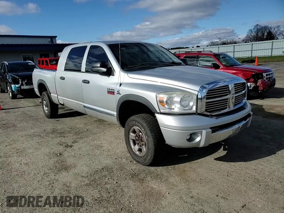 2007 Dodge 2500 Laramie with VIN 3D3KS29A87G843998, listed as a Copart auction lot 80517894 with 305,537 mi miles and Clean Title. Bid and sale history available at DreamBid. Image 10.