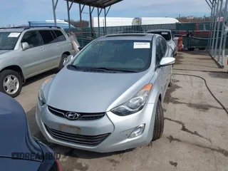 2013 Hyundai Elantra Limited with VIN 5NPDH4AE2DH191473, listed as a IAAI auction lot 41856481 with 54,705 mi miles and . Bid and sale history available at DreamBid. Image 12.