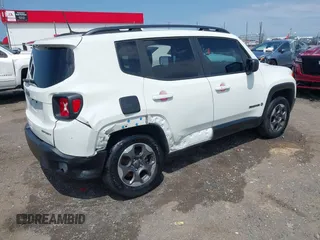 2018 Jeep Renegade Sport with VIN ZACCJBAB3JPH30955, listed as a IAAI auction lot 42332330 with 146,759 mi miles and . Bid and sale history available at DreamBid. Image 4.