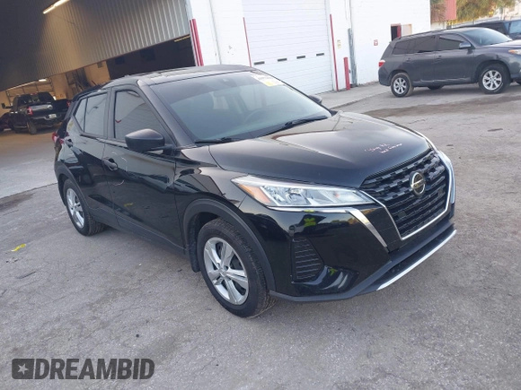 2021 Nissan Kicks S with VIN 3N1CP5BV1ML495433, listed as a IAAI auction lot 41972333 with 65,279 mi miles and . Bid and sale history available at DreamBid. Image 1.