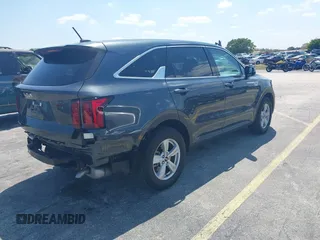 2023 Kia Sorento LX with VIN 5XYRG4LC4PG218835, listed as a IAAI auction lot 42048732 with 25,143 mi miles and . Bid and sale history available at DreamBid. Image 4.