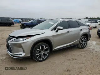 2021 Lexus RX with VIN JTJHZKEA3M2022121, listed as a Copart auction lot 43040545 with 39,684 mi miles and Salvage Title. Bid and sale history available at carsss.com. Image 1.