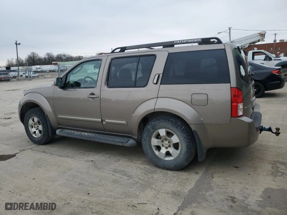2006 Nissan Pathfinder SE with VIN 5N1AR18WX6C673874, listed as a Copart auction lot 52545235 with 185,716 mi miles and Salvage Title. Bid and sale history available at carsss.com. Image 2.