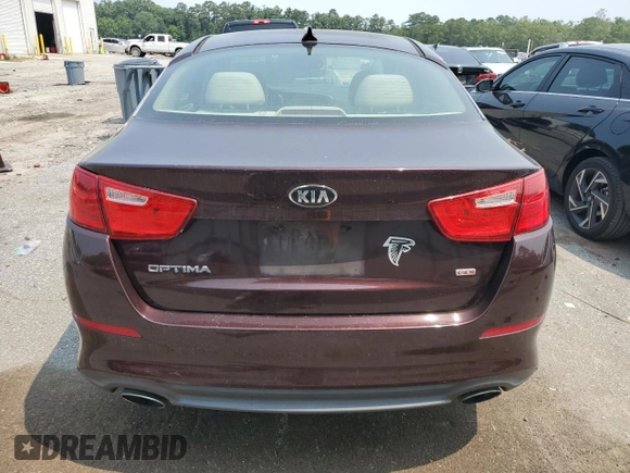 2015 Kia Optima LX z VIN 5XXGM4A77FG489994, wystawiony jako Copart lot #58652275 z przebiegiem 153 264 mil mil oraz Czysty tytuł • Clean title. Historia ofert i sprzedaży dostępna na DreamBid. Obrazek 6.