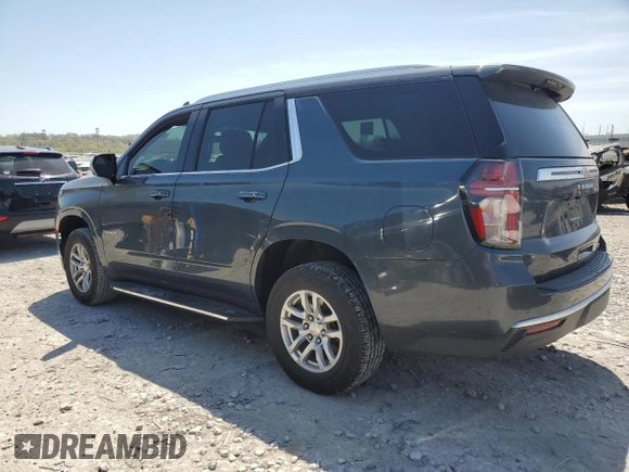 2021 Chevrolet Tahoe LT with VIN 1GNSCNKD7MR355575, listed as a Copart auction lot 53296505 with 91,928 mi miles and Salvage title. Bid and sale history available at DreamBid. Image 2.