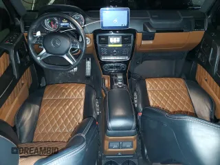2018 Mercedes-Benz G-Class AMG G 63 with VIN WDCYC7DH4JX294055, listed as a Copart auction lot 53979294 with 46,042 mi miles and Salvage Title. Bid and sale history available at carsss.com. Image 8.