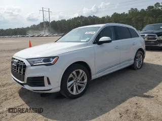 2022 Audi Q7 Premium Plus z VIN WA1LJBF79ND017822, wystawiony jako Copart lot #59515795 z przebiegiem 71 101 mil mil oraz Szkoda całkowita • Salvage title. Historia ofert i sprzedaży dostępna na DreamBid. Obrazek 1.