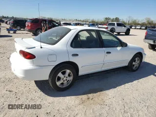2002 Chevrolet Cavalier LS with VIN 1G1JF524X27421498, listed as a Copart auction lot 49340195 with 33,708 mi miles and Salvage Title. Bid and sale history available at DreamBid. Image 3.