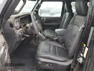 2024 Jeep Wrangler Sahara with VIN 1C4RJXP6XRW168603, listed as a Copart auction lot 59056565 with 5,625 mi miles and Non repairable. Bid and sale history available at DreamBid. Image 7.