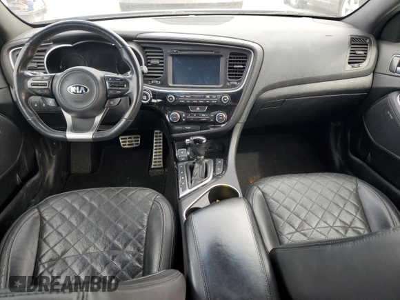 2015 Kia Optima SX Turbo with VIN 5XXGR4A62FG408800, listed as a Copart auction lot 52152955 with 78,195 mi miles and Clean Title. Bid and sale history available at carsss.com. Image 8.