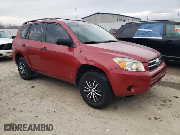 2006 Toyota RAV4 with VIN JTMZD33V466015546, listed as a Copart auction lot 47756075 with 141,626 mi miles and Salvage Title. Bid and sale history available at carsss.com. Image 4.