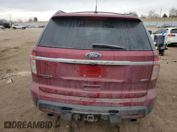 2015 Ford Explorer Limited with VIN 1FM5K8F83FGA86413, listed as a Copart auction lot 44862905 with 130,859 mi miles and Salvage Title. Bid and sale history available at DreamBid. Image 6.