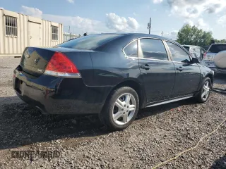 2014 Chevrolet Impala Limited Police Police with VIN 2G1WD5E35E1182278, listed as a Copart auction lot 57957234 with 154,845 mi miles and Salvage Title. Bid and sale history available at carsss.com. Image 3.