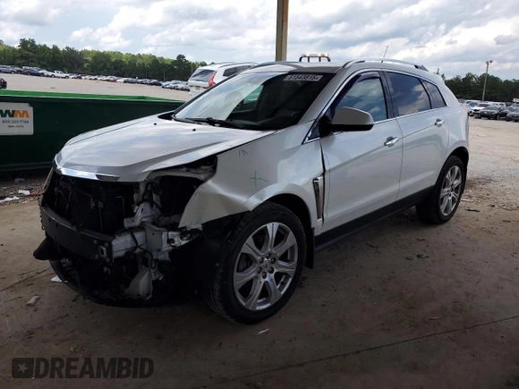 2014 Cadillac SRX Premium Collection with VIN 3GYFNDE32ES651159, listed as a Copart auction lot 61543815 with 177,289 mi miles and Salvage title. Bid and sale history available at DreamBid. Image 1.