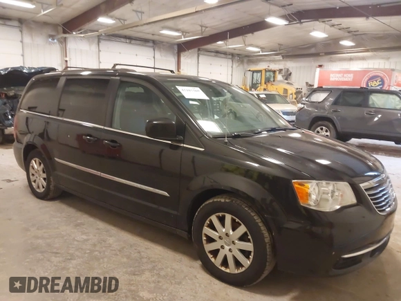 2015 Chrysler Town & Country Touring with VIN 2C4RC1BG6FR577855, listed as a IAAI auction lot 42187369 with 190,883 mi miles and . Bid and sale history available at carsss.com. Image 1.