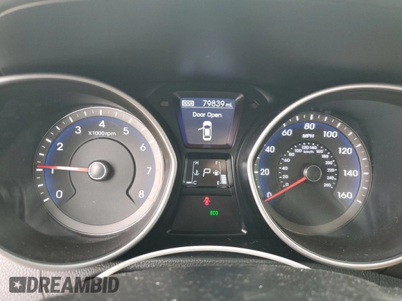 2014 Hyundai Elantra GT with VIN KMHD35LH5EU203503, listed as a Copart auction lot 68928684 with 79,839 mi miles and Salvage Title. Bid and sale history available at carsss.com. Image 9.