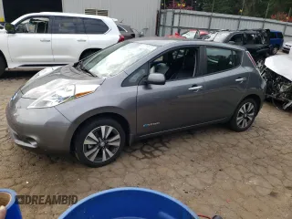 2015 Nissan LEAF SV with VIN 1N4AZ0CPXFC321642, listed as a Copart auction lot 69710373 with 49,954 mi miles. Bid and sale history available at carsss.com. Image 1.
